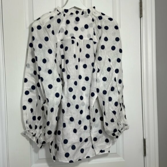 NWT Maeve by Anthropologie 100% Linen Blouse - Picture 2 of 7